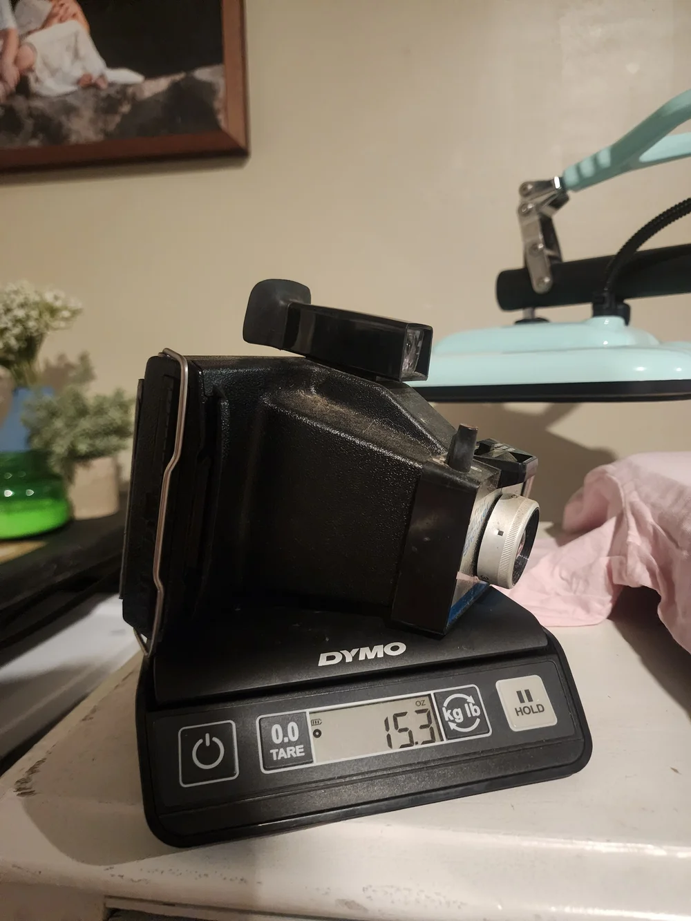Vintage Super Shooter Instant Camera - Black Poloroid
